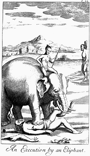 This is a weirdly specific method of execution, but you can&rsquo;t argue with its effectiveness. As you might guess, it was common in areas where elephants are naturally found, primarily in South and Southeast Asia. Elephants were often trained in order to ensure the trampling was as brutal as possible.