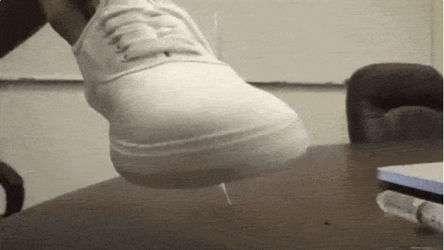 Chocolate Syrup being Poured on a Hydrophobic Shoe(Source)