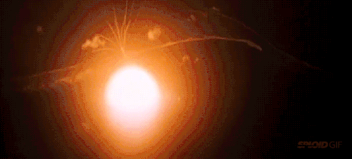 This is a nuclear explosion test conducted by Russia in September, 2014. (Source)
