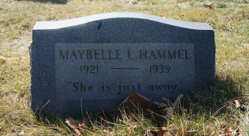 She is Just Away (Greenwood Cemetery: Brooklyn, NY)