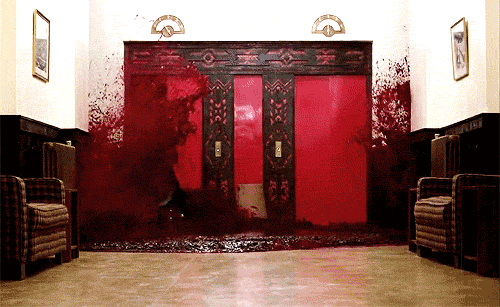 It took about a year to get the iconic shot in where blood pours out of the elevator in The Shining right, but only three days to film.