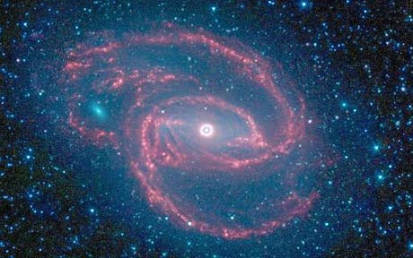 Black holes aren&rsquo;t blackThey’re very dark, sure, but they aren’t black. They glow, slightly, giving off light across the whole spectrum, including visible light.This radiation is called “Hawking radiation”, after the former Lucasian Professor of Mathematics at Cambridge University Stephen Hawking, who first proposed its existence. Because they are constantly giving this off, and therefore losing mass, black holes will eventually evaporate altogether if they don’t have another source of mass to sustain them; for example interstellar gas or light. (Source)